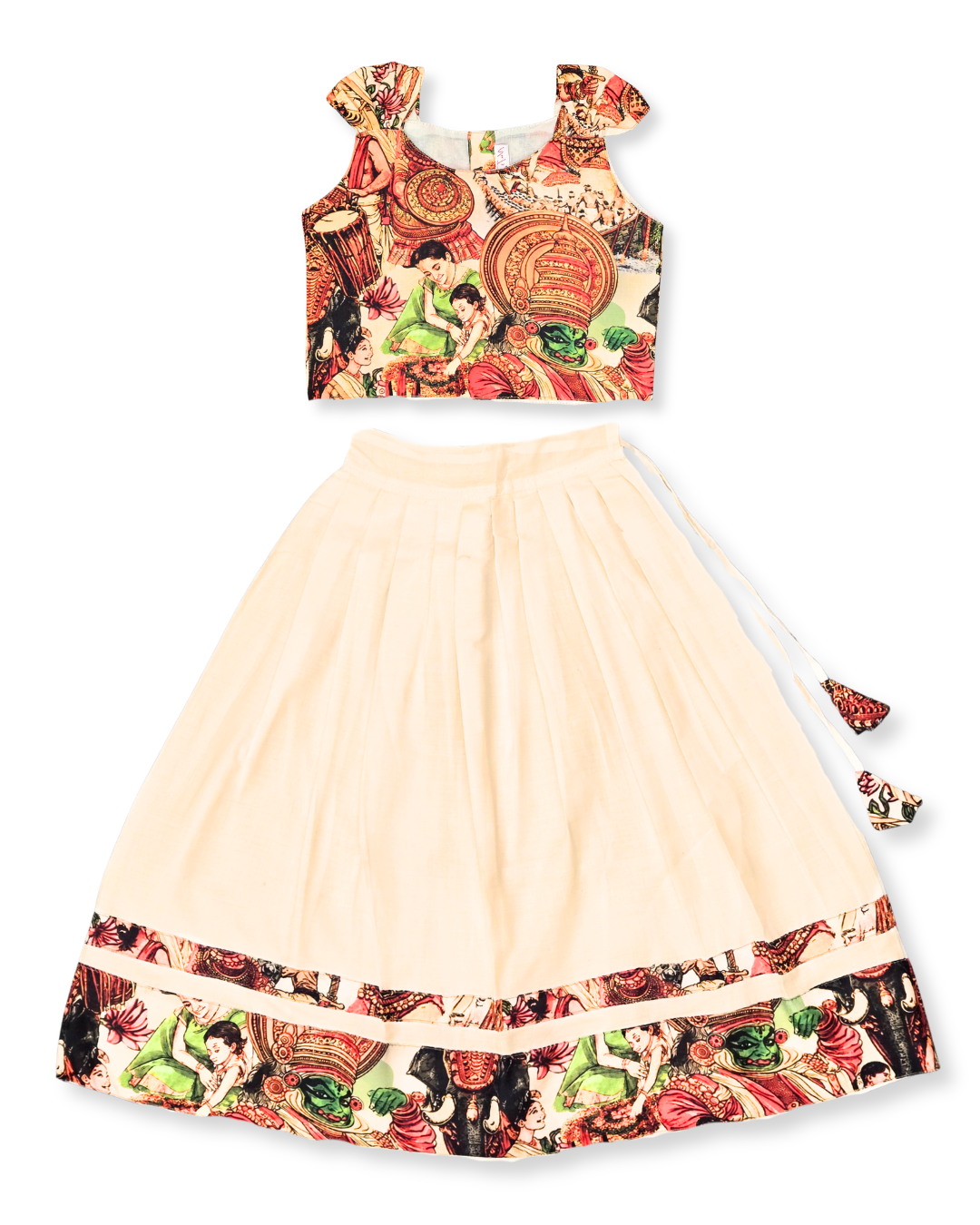 Kerala Heritage Skirt & Top Set