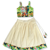 Kathakali Tropical Skirt & Top Set
