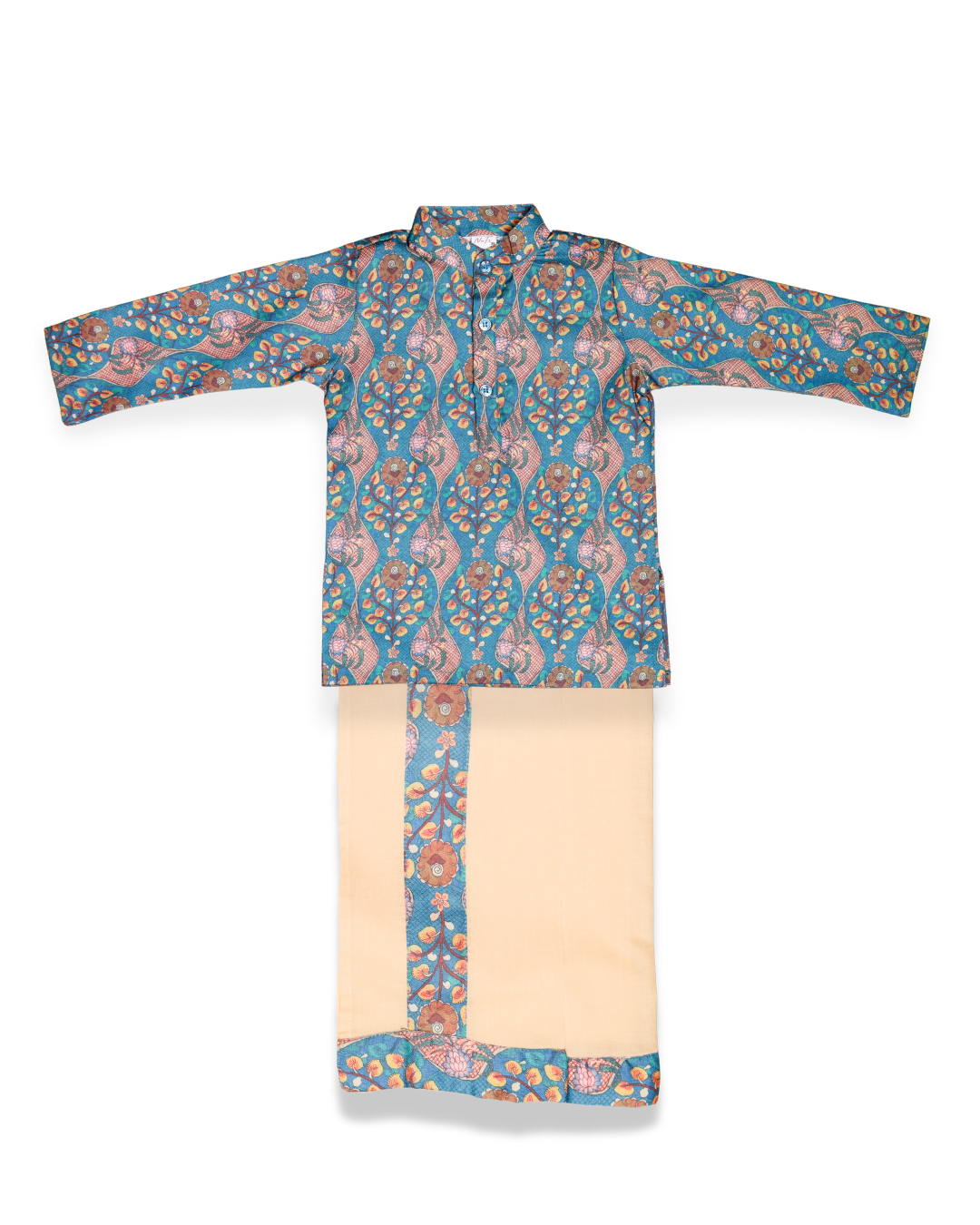 The Paisley Print Kurta & Mundu