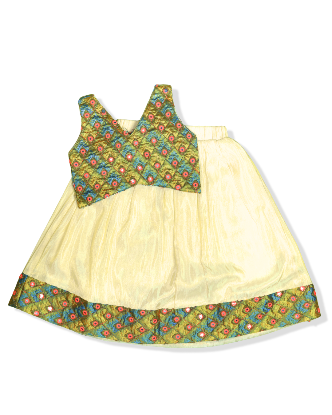 The Brocade Dot Skirt Set